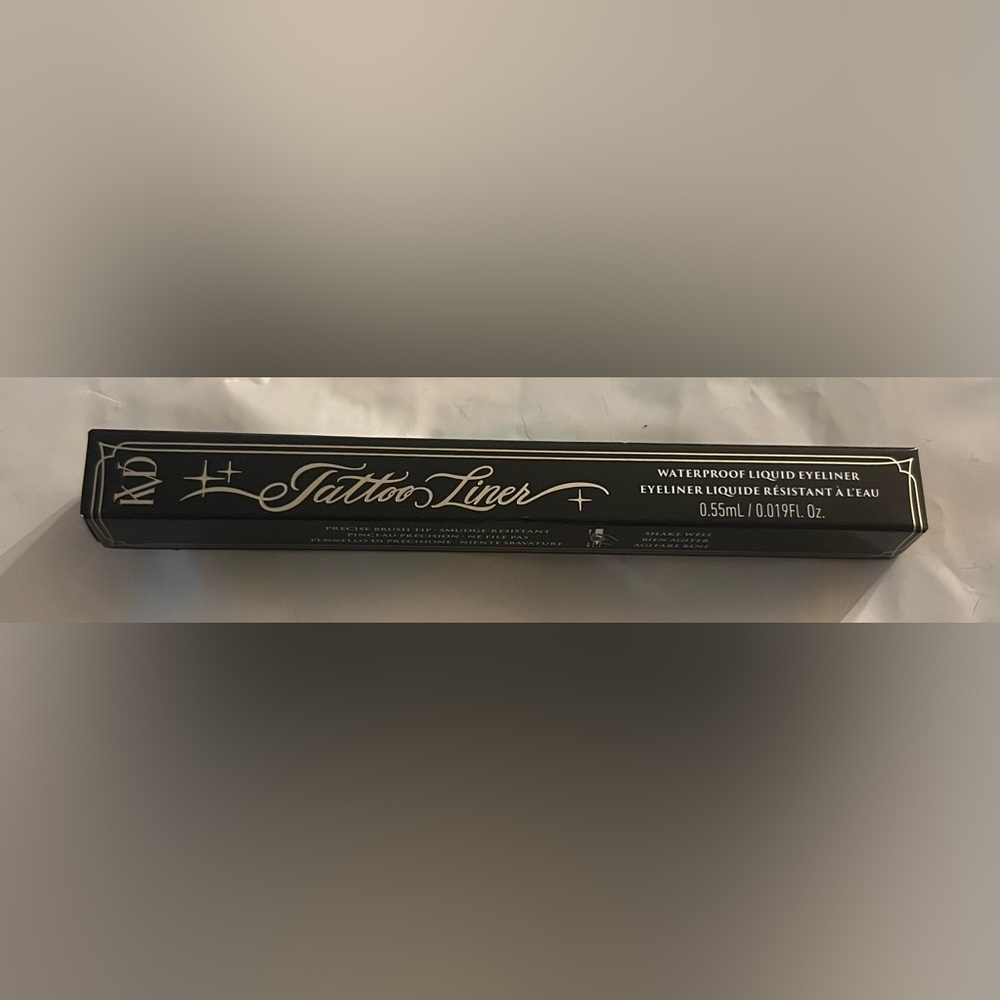 KAT VON D Tattoo Liner Waterproof Liquid Eyeliner - Trooper Black. NEW! - Picture 2 of 2